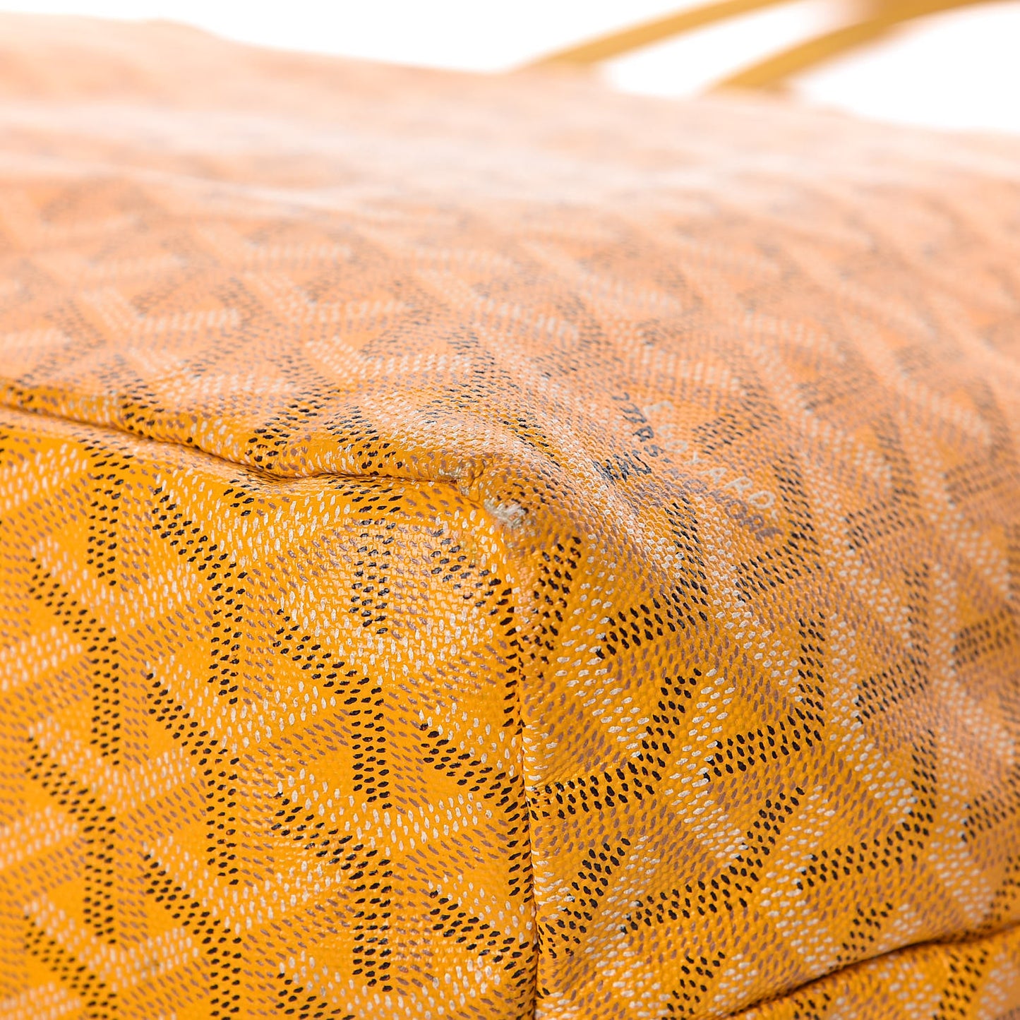 Goyardine Saint Louis PM Yellow