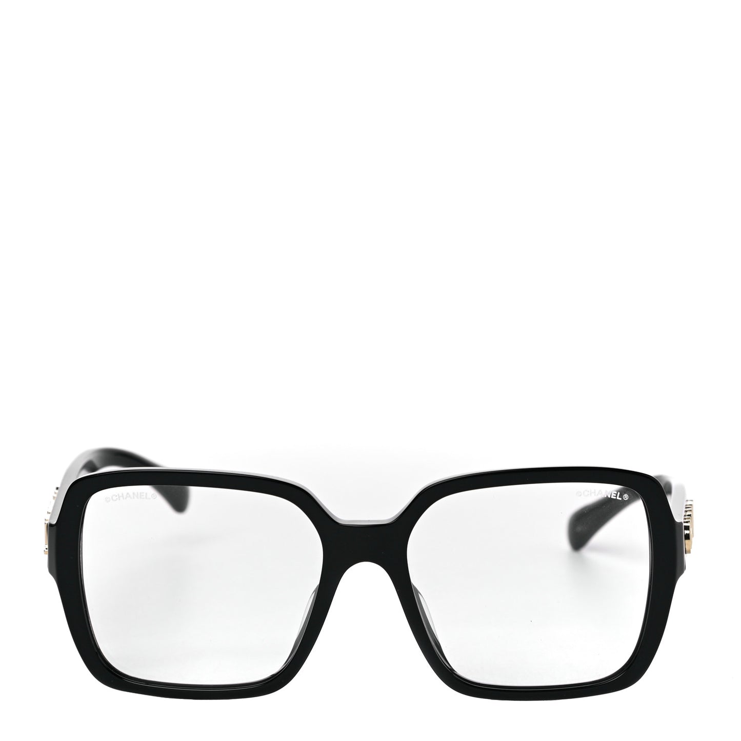 Acetate Square Sunglasses 5408 Black