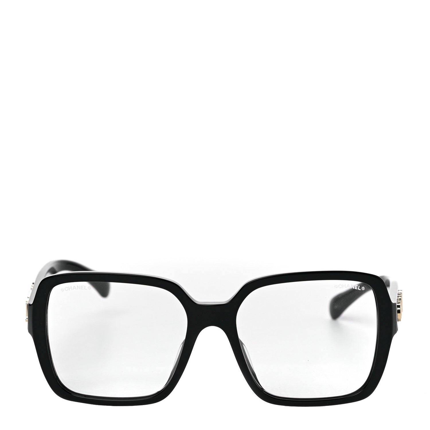 Chanel Acetate Square Sunglasses 5408 Black 8 of 11