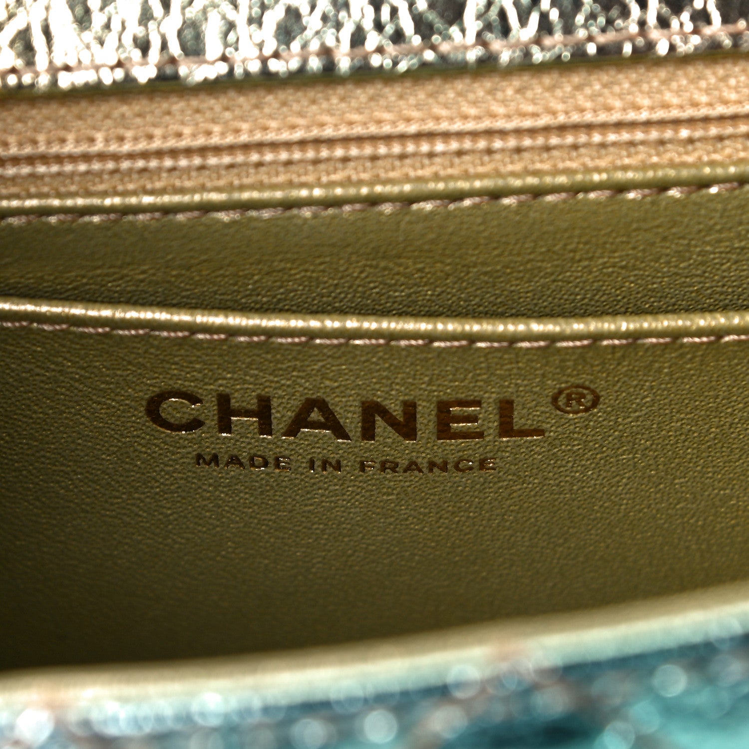 Chanel Metallic Goatskin Quilted Mini 2.55 Reissue Flap Multicolor 6 of 7