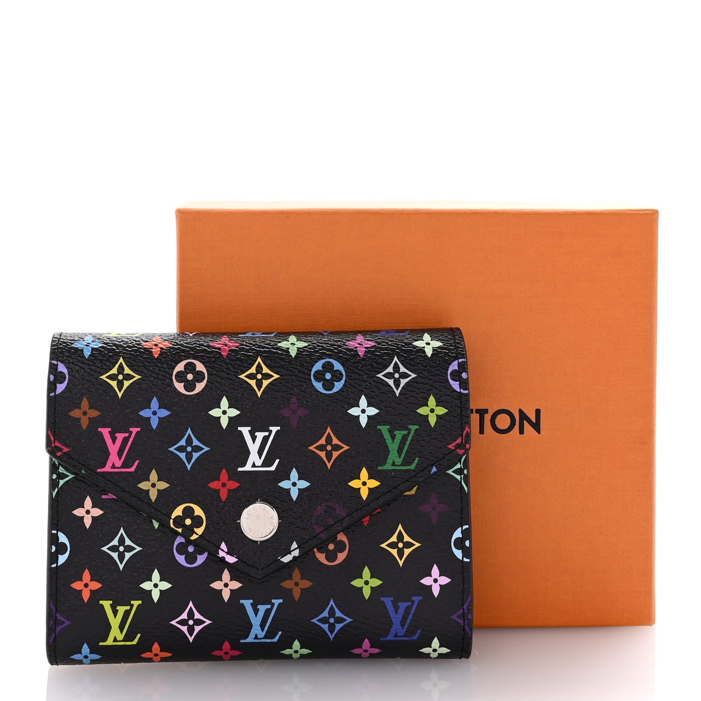 LV X TM Monogram Multicolor Victorine Wallet Black