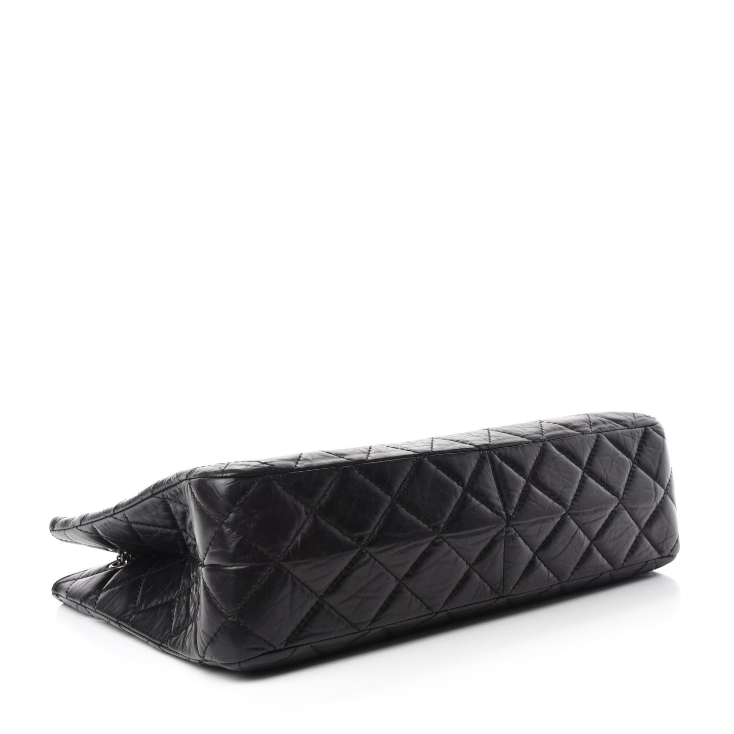 Chanel Aged Calfskin Reissue 2.55 Tote Black 4 of 13