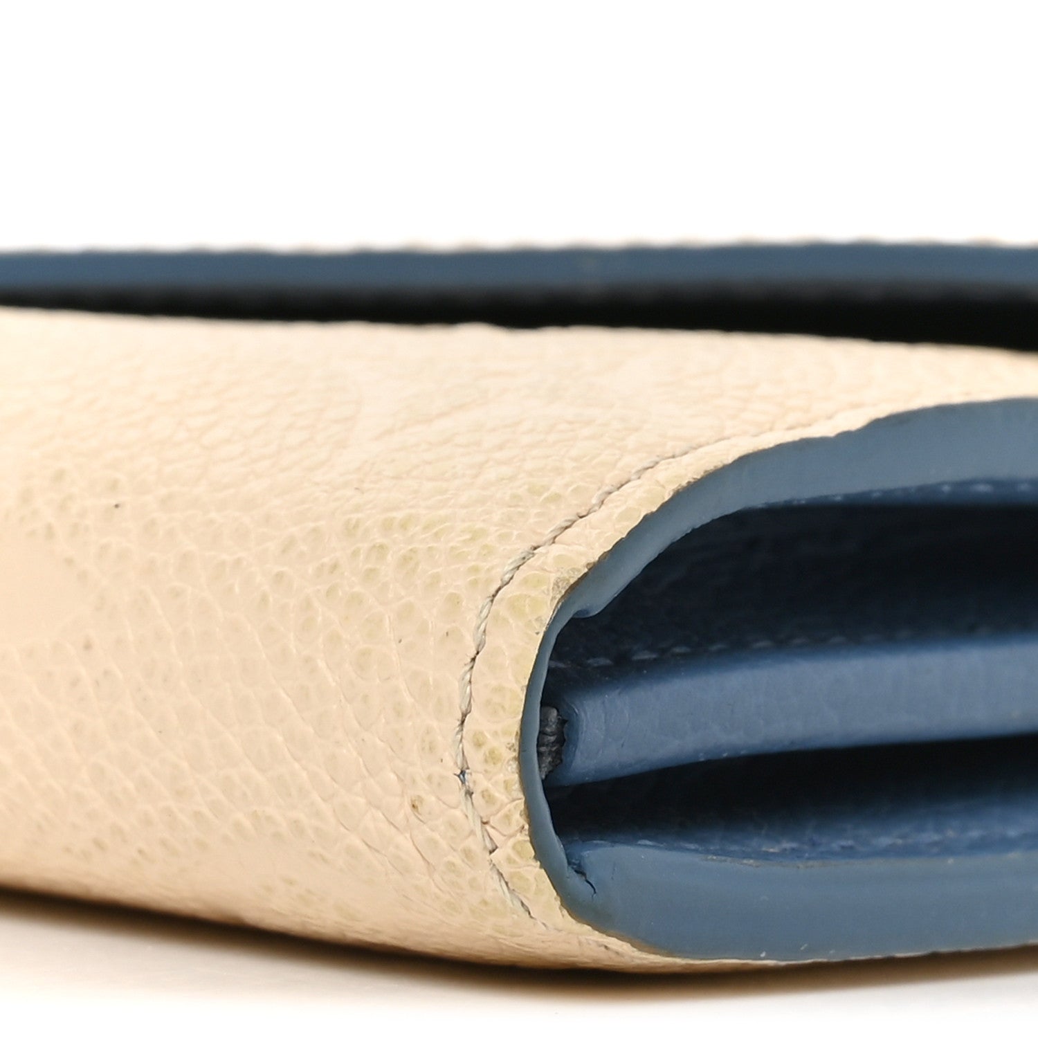 Louis Vuitton Empreinte Sarah Wallet NM Creme Blue Jean 8 of 8
