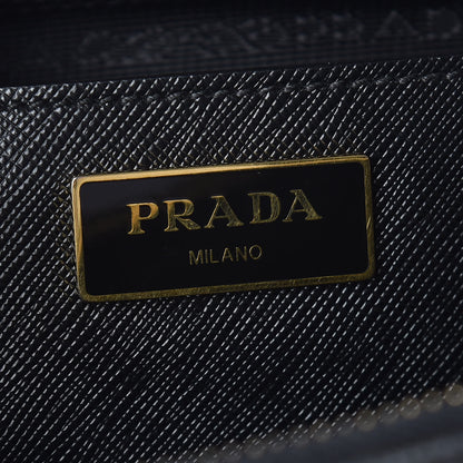 Prada Saffiano Medium Galleria Double Zip Tote Black 7 of 10