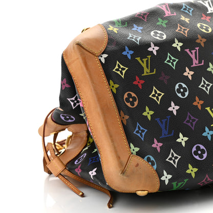 Louis Vuitton Monogram Multicolor Ursula Black 8 of 10