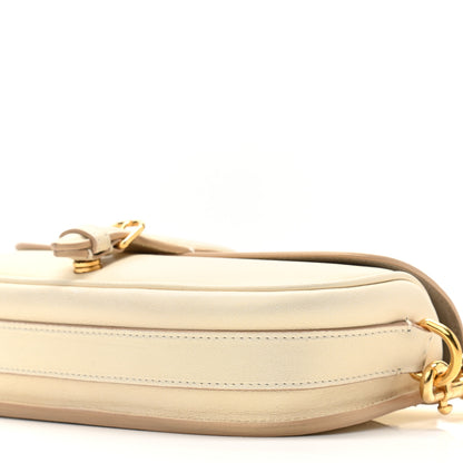 Christian Dior Metallic Box Calfskin East West Bobby Gold 8 of 9