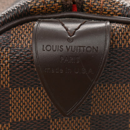 Louis Vuitton Damier Ebene Speedy 30 6 of 10