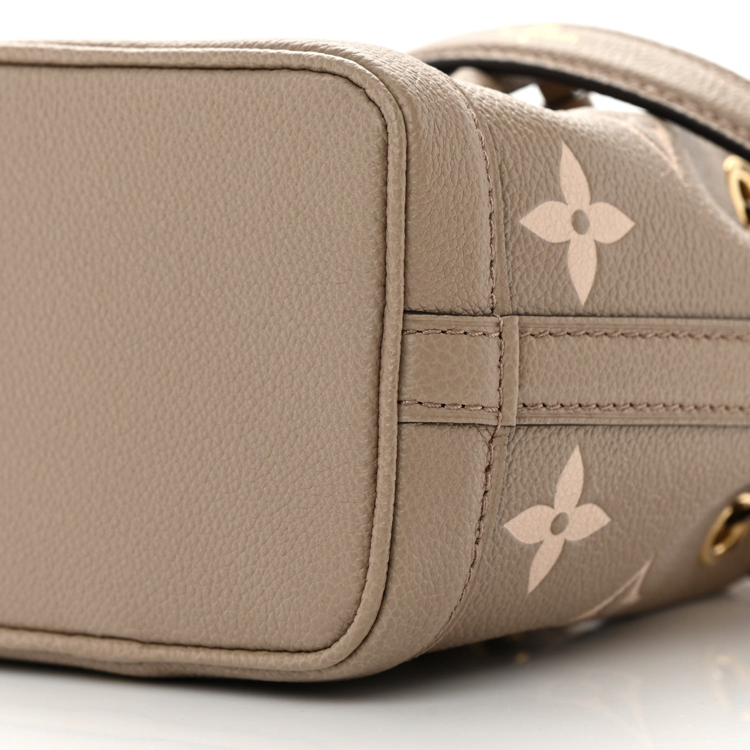 Louis Vuitton Empreinte Monogram Giant Nano Noe Tourterelle Creme 9 of 11