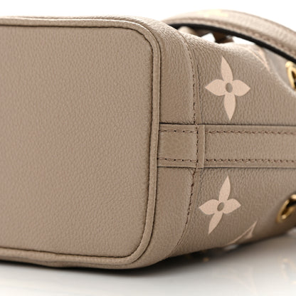 Louis Vuitton Empreinte Monogram Giant Nano Noe Tourterelle Creme 9 of 11