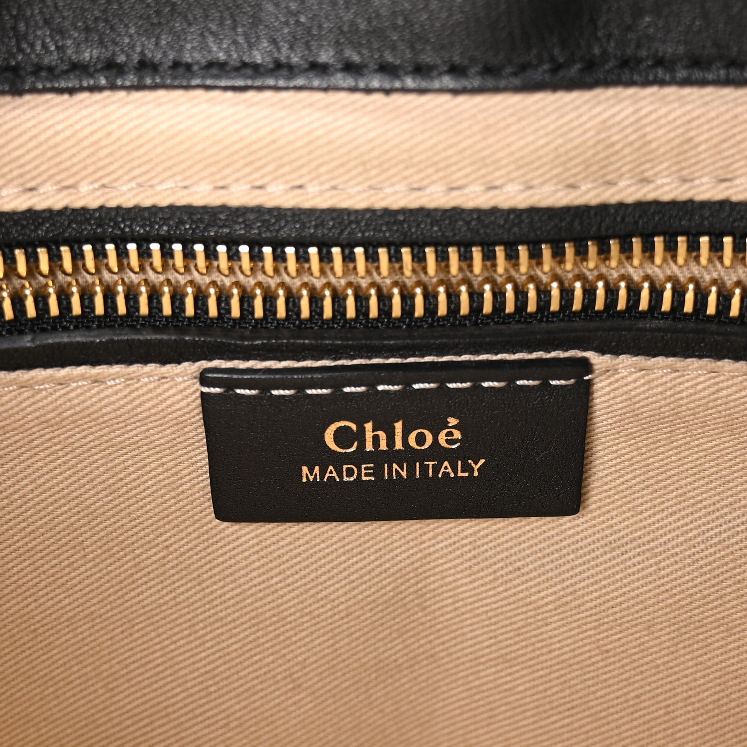 Chloe Suede Calfskin Small Faye Backpack Black 6 of 10