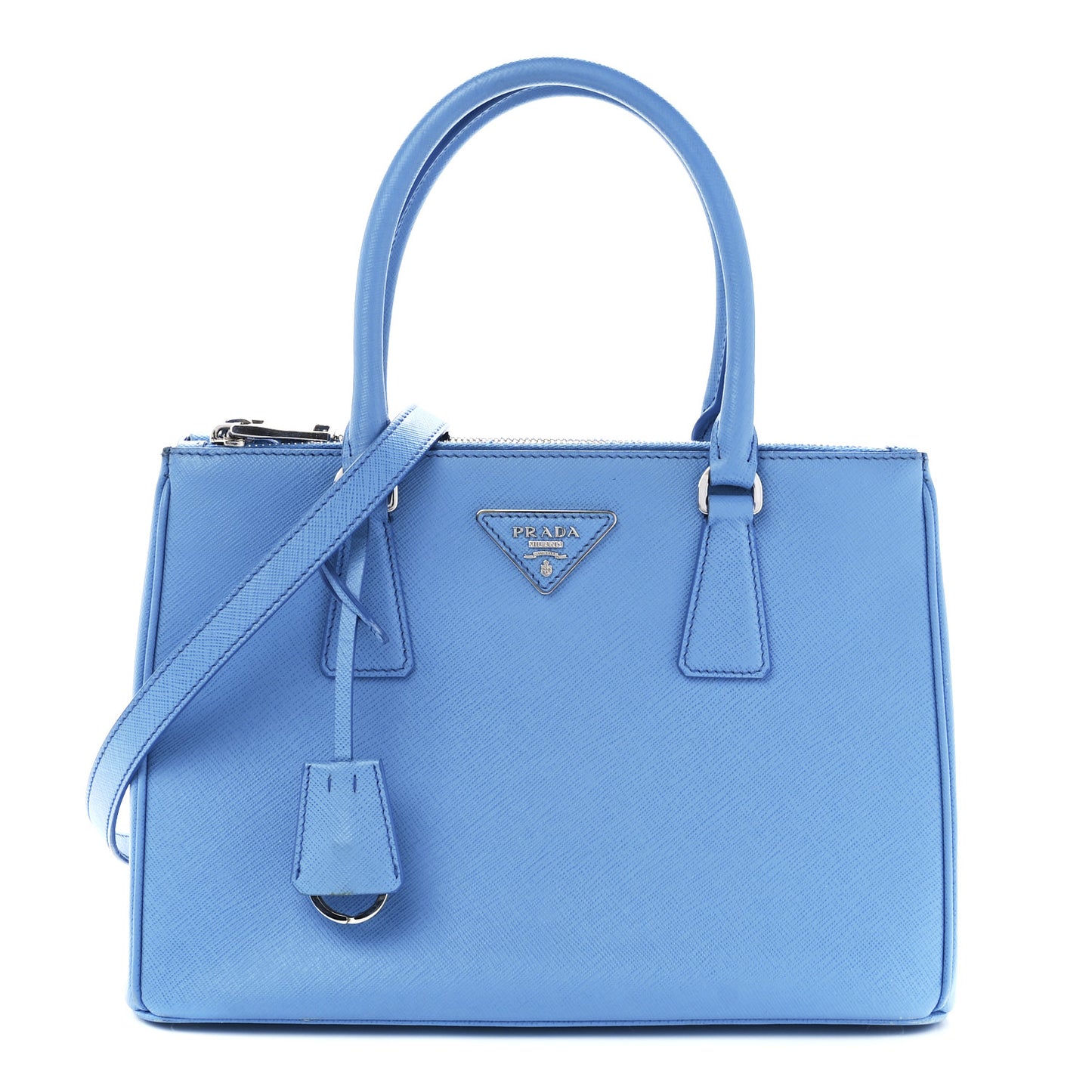 Saffiano Small Galleria Double Zip Tote Mare