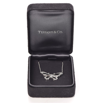Tiffany Platinum Diamond .56ctw Enchant Butterfly Necklace 8 of 8
