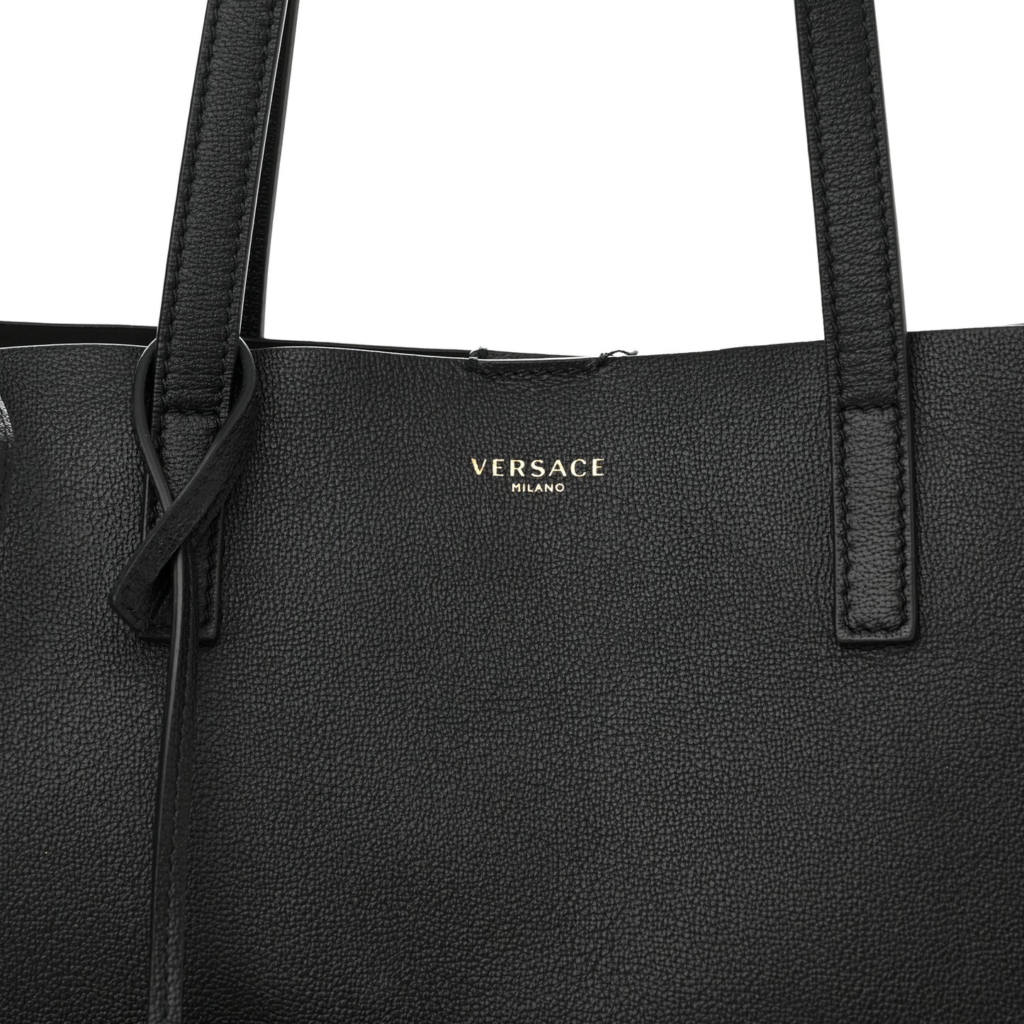 Calfskin Virtus Tote Black