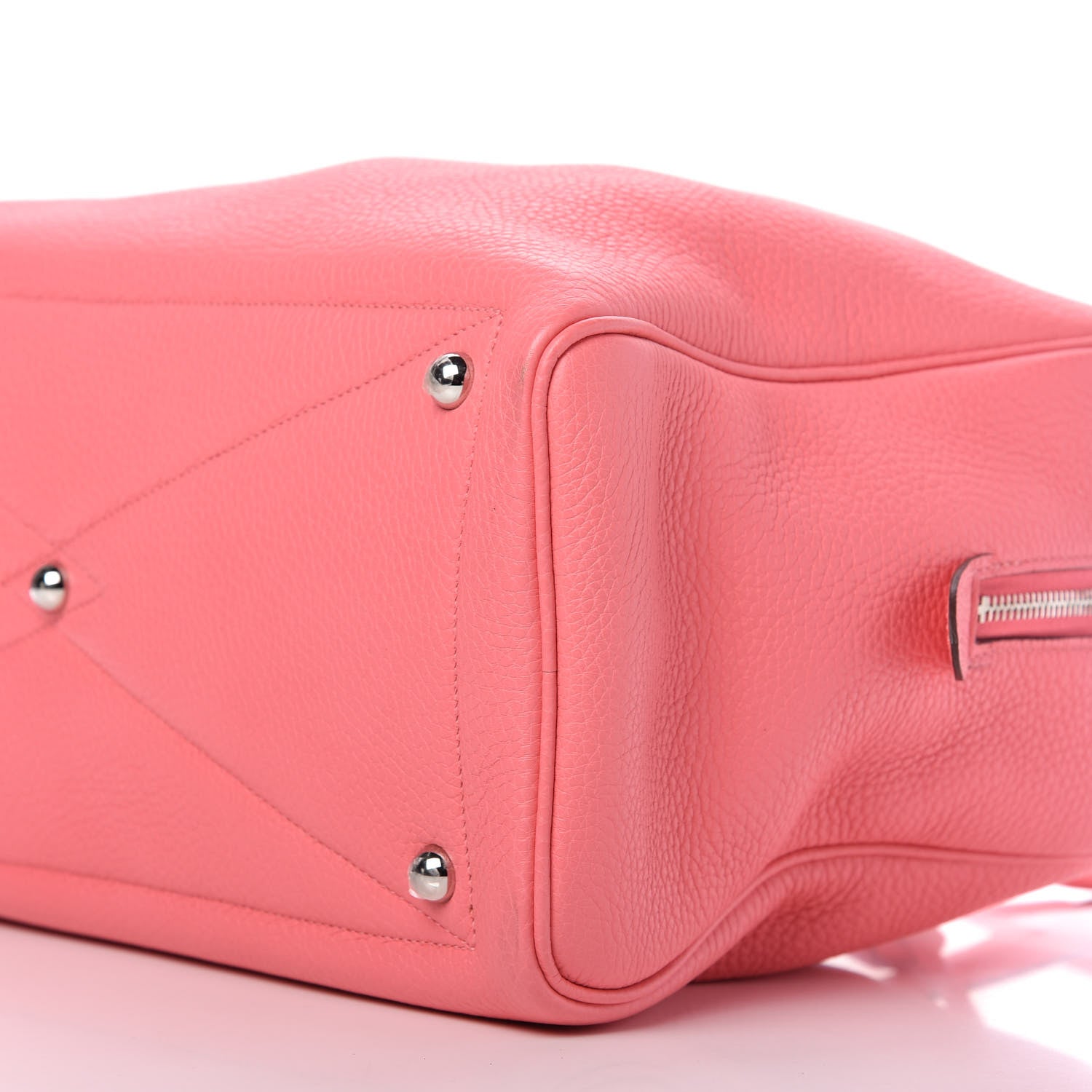 Hermes Taurillon Clemence Victoria II 35 Rose Azalee 7 of 9