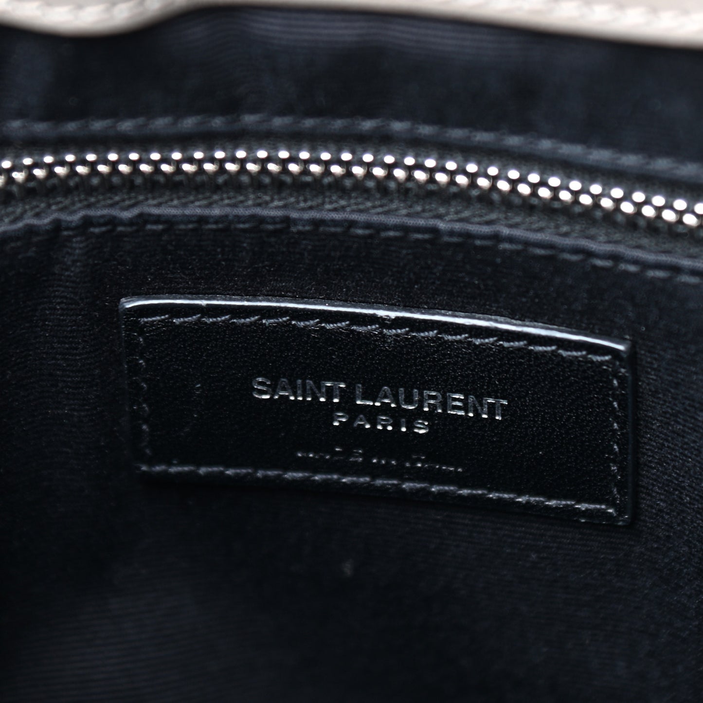 Calfskin Y Quilted Monogram Medium Loulou Chain Satchel Faggio