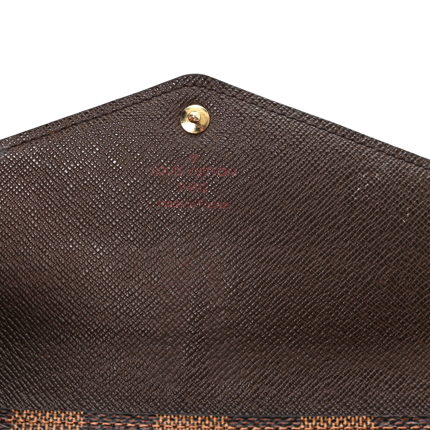 Louis Vuitton Damier Ebene Sarah Wallet NM 6 of 7