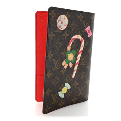 Louis Vuitton Monogram Emily Notebook Cover MM Coquelicot 3 of 6