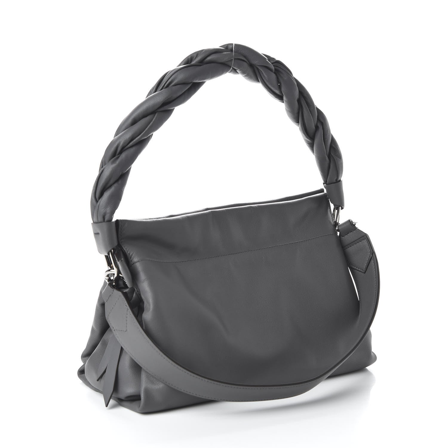 Givenchy Calfskin Medium ID93 Satchel Storm Grey 3 of 9
