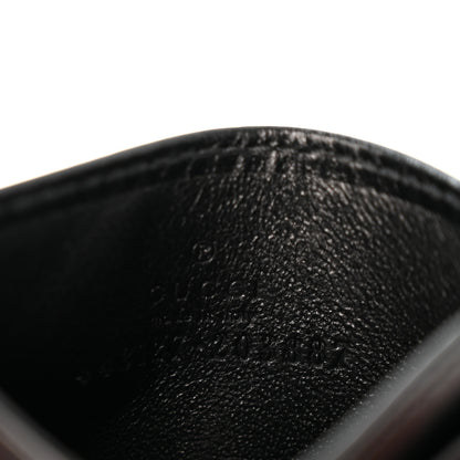 Gucci Calfskin Matelasse GG Marmont Card Holder Black 6 of 7