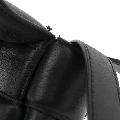 Bottega Veneta Nappa Maxi Intreccio Padded Cassette Crossbody Bag Black 9 of 9