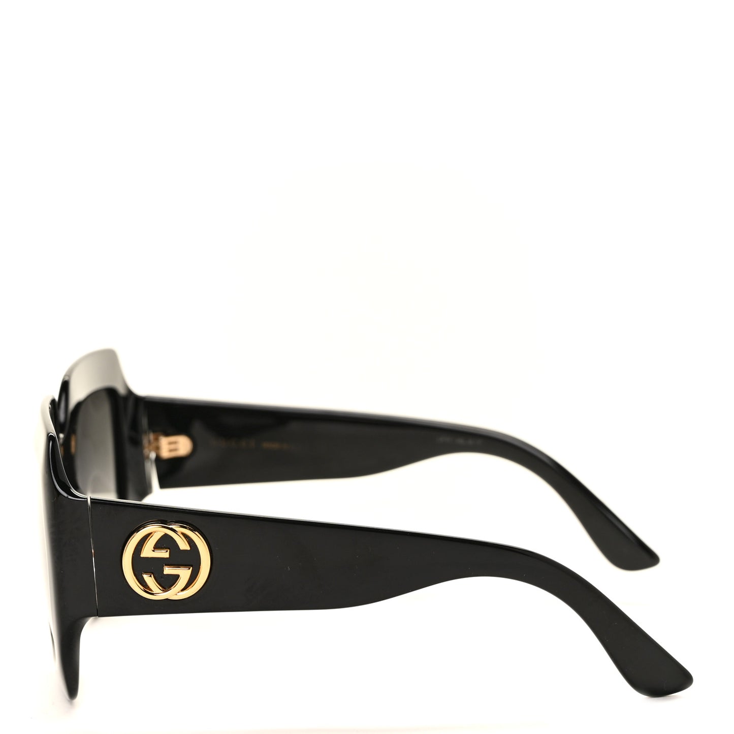 Acetate Square Frame Sunglasses GG0053S Black