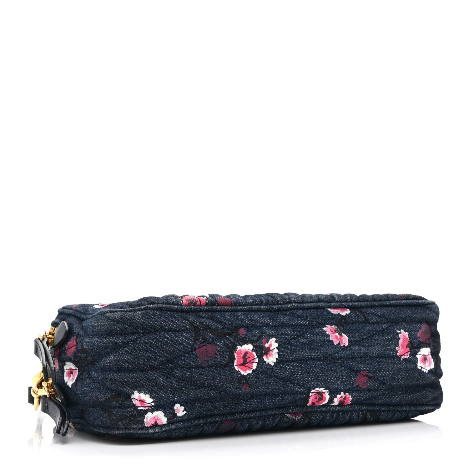 Miu Miu Denim Matelasse Camera Bag  Blue Multicolor 6 of 22