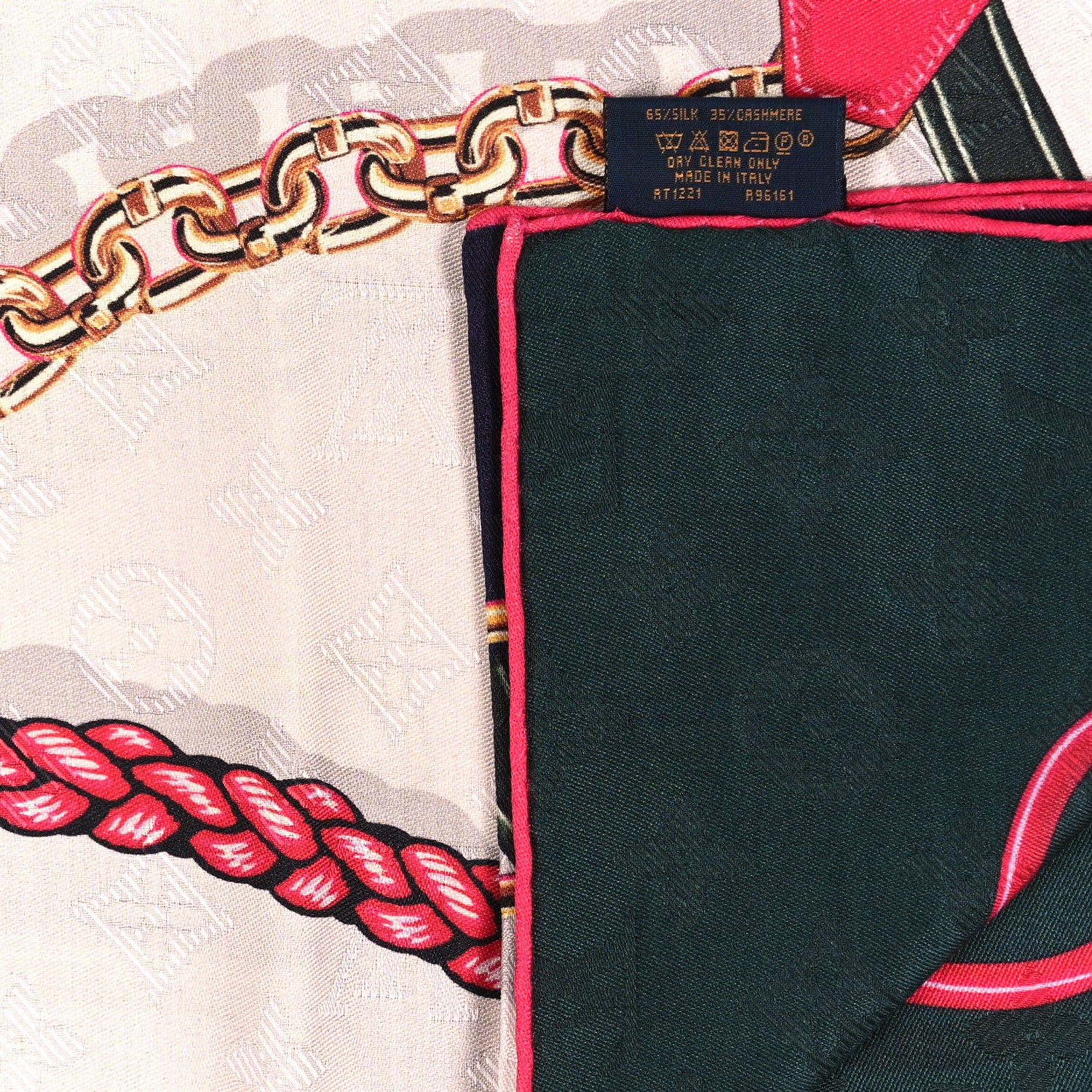 Louis Vuitton Cashmere Silk Handle Me Scarf Multicolor 3 of 4