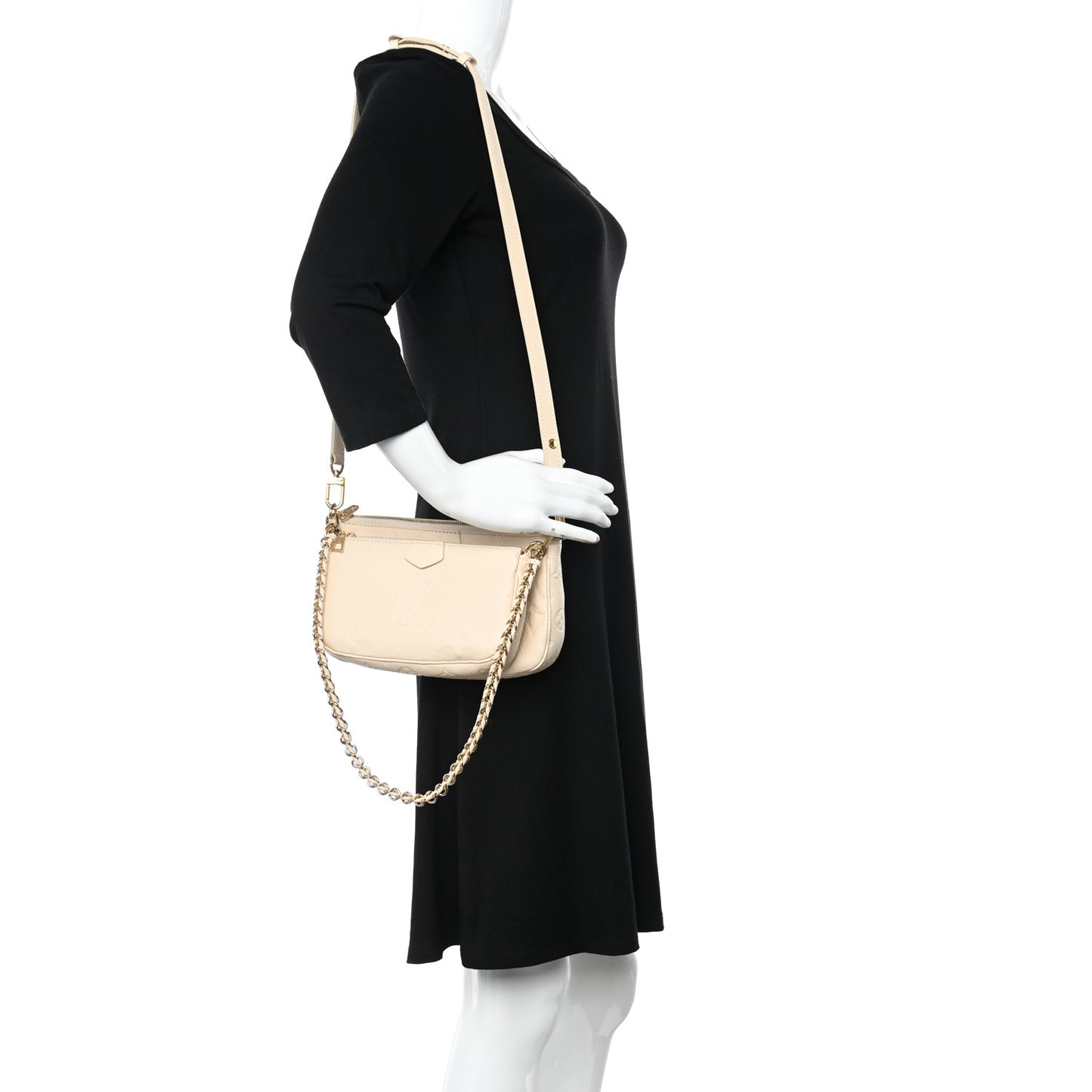 Empreinte Monogram Giant Multi Pochette Accessories Cream
