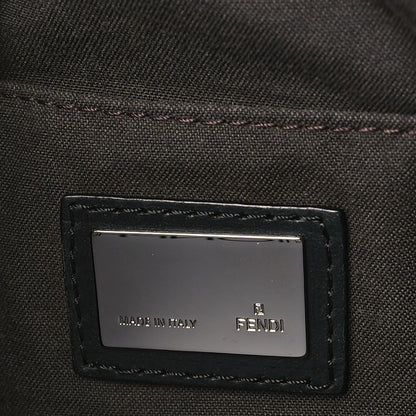 Fendi Nylon FF Shoulder Bag Black 6 of 11