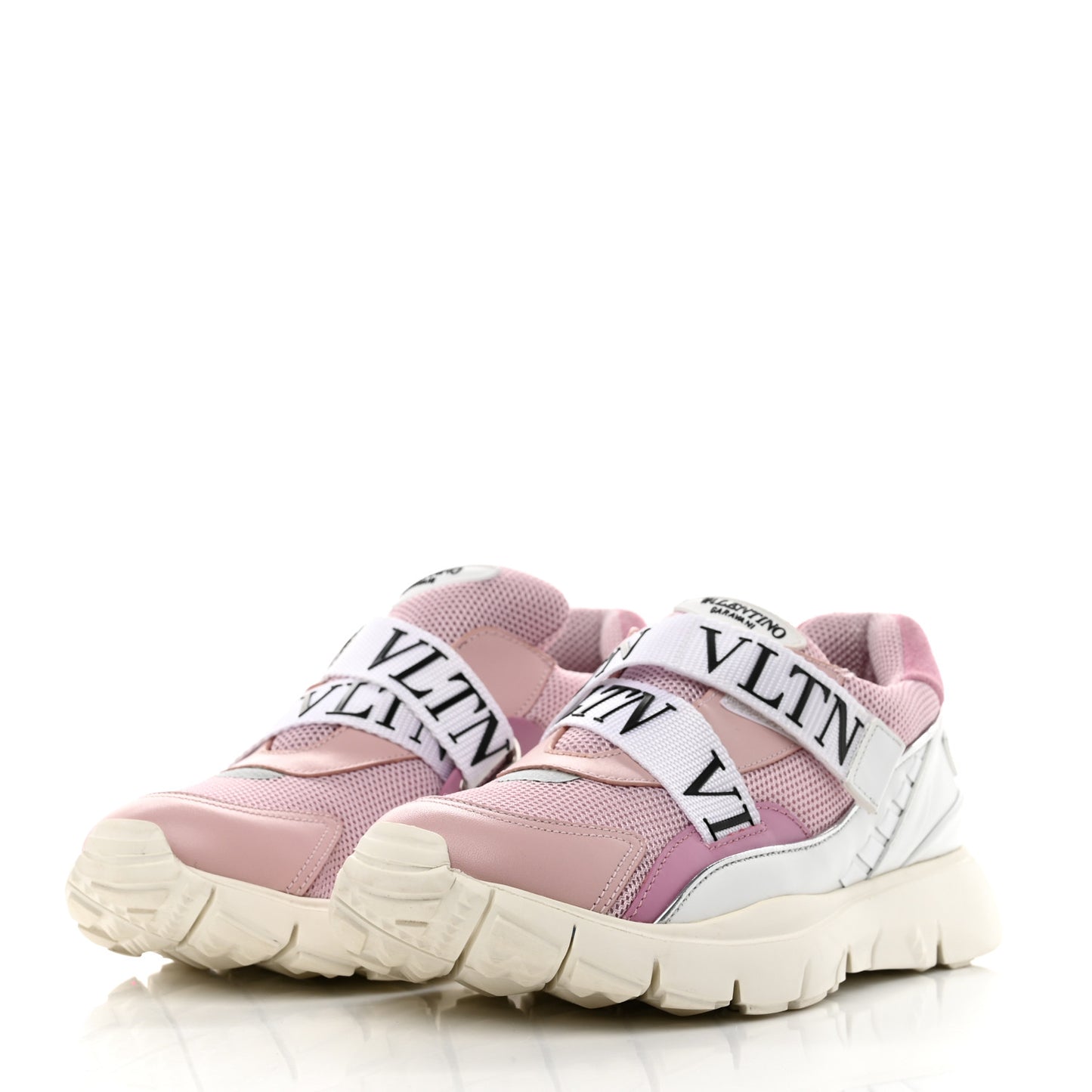Stretch Knit VLTN Heroes Her Sneakers 37 Water Rose White Giacinto