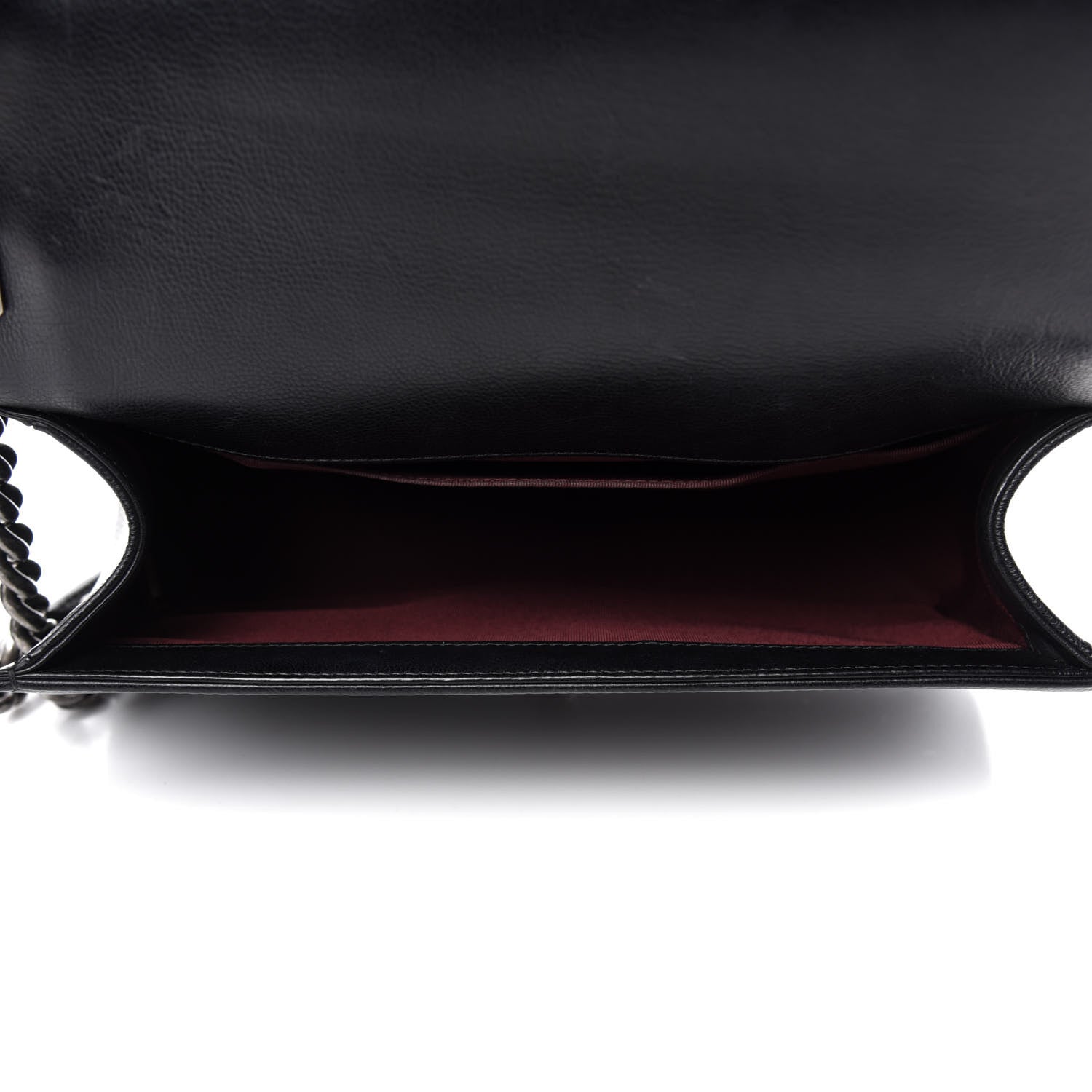 Chanel Calfskin Double Stitch Medium Boy Flap Black 6 of 12