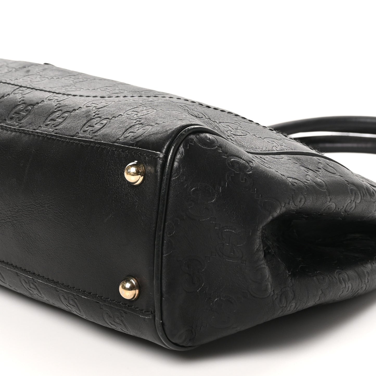 Guccissima Medium Jackie O Hobo Black