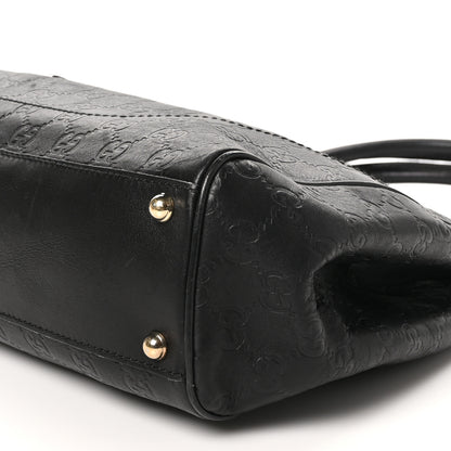 Gucci Guccissima Medium Jackie O Hobo Black 9 of 10