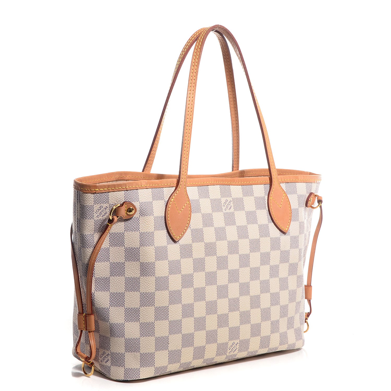 Louis Vuitton Damier Azur Neverfull PM 3 of 7