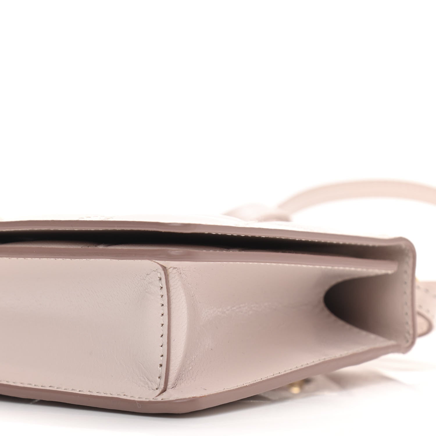 Givenchy Goatskin Quilted GV3 Strap Wallet Pale Pink 9 of 10