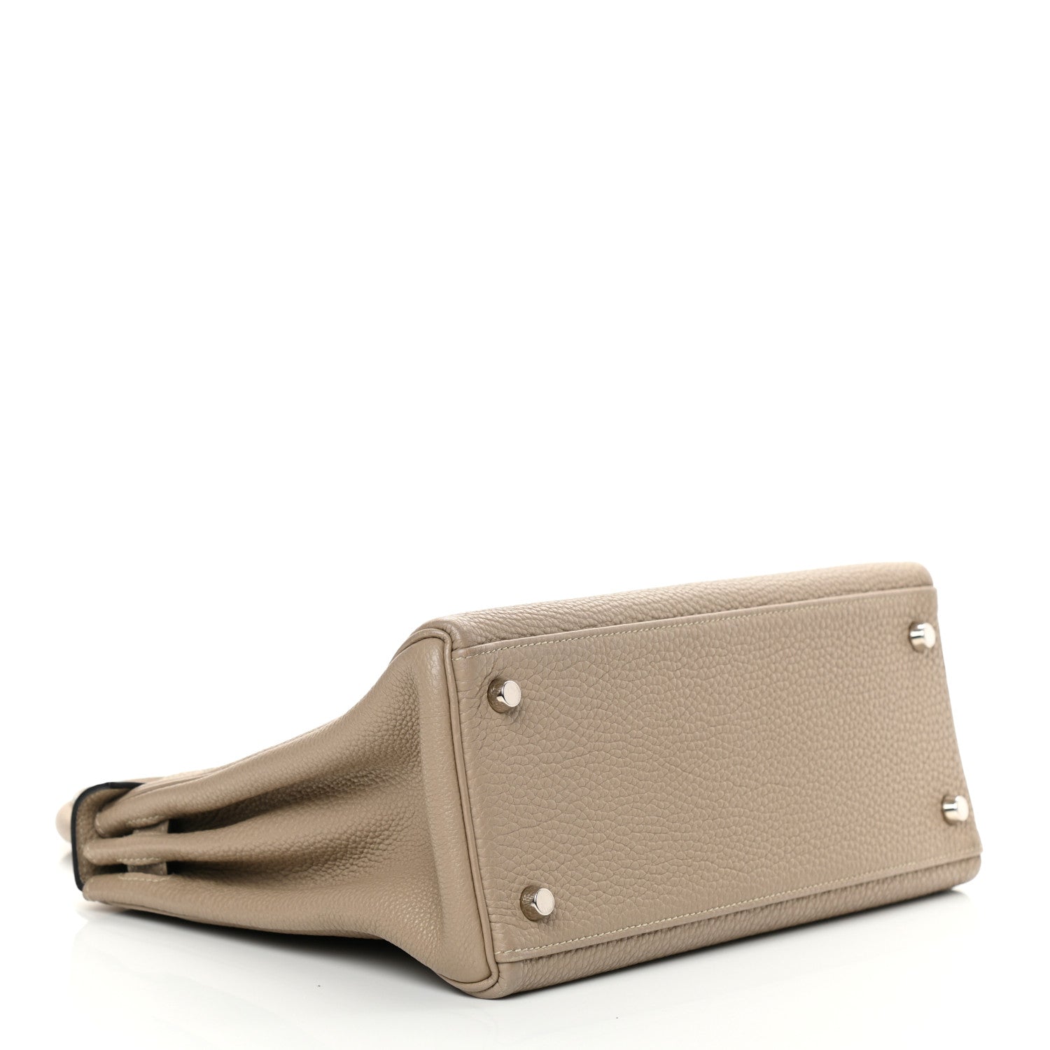 Hermes Taurillon Clemence Kelly Retourne 28 Gris Tourterelle 5 of 43