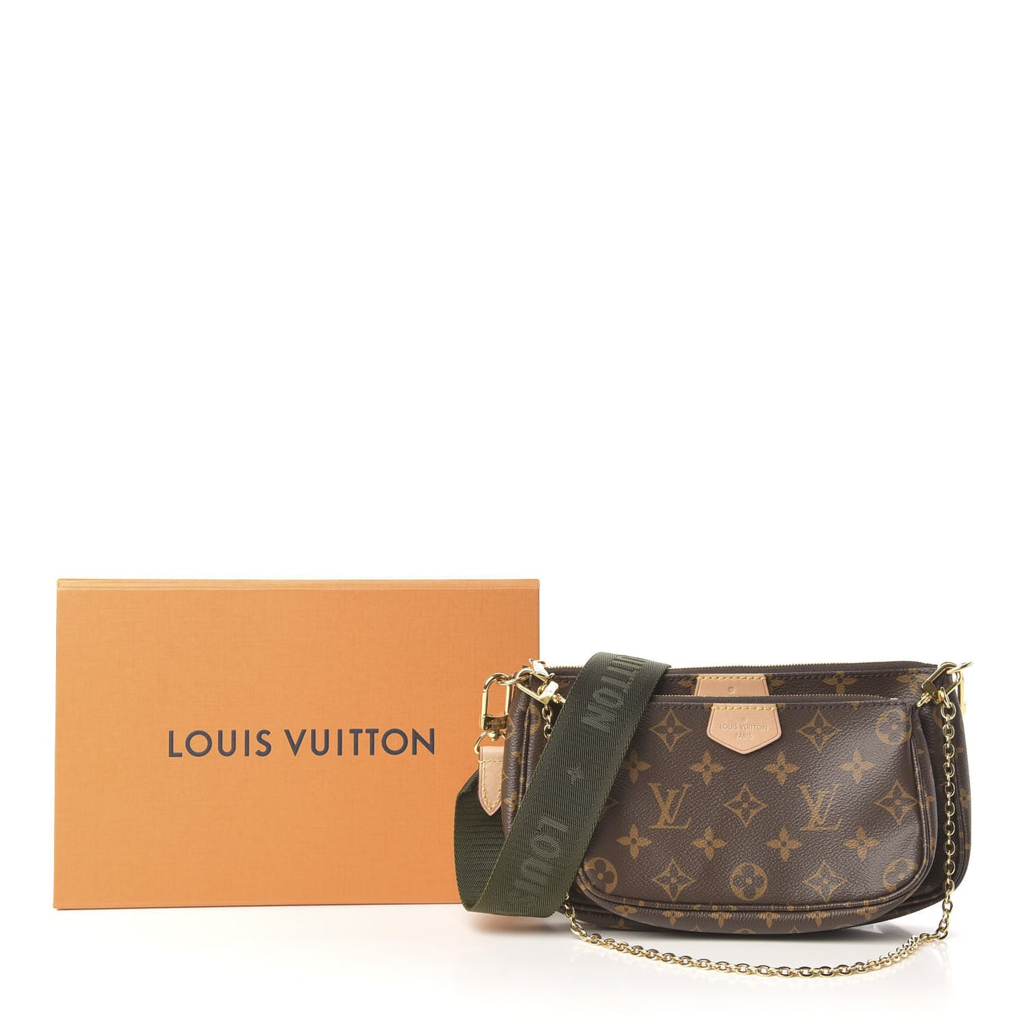 Monogram Multi Pochette Accessories Kaki