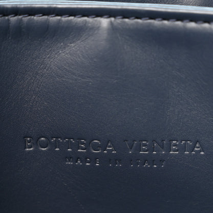 Bottega Veneta Nappa Intrecciato Small Roma Tote Dark Blue 7 of 11