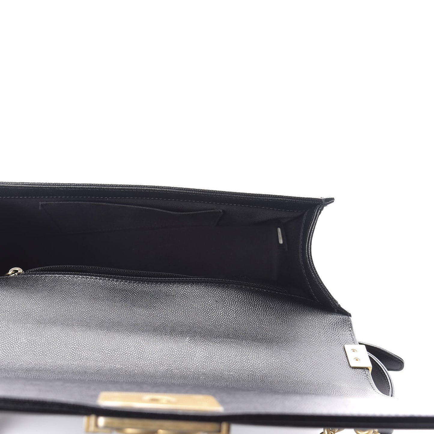Caviar Quilted New Medium Boy Flap Black