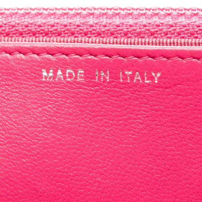 Chanel Lambskin Quilted Wallet On Chain WOC Pink 7 of 7