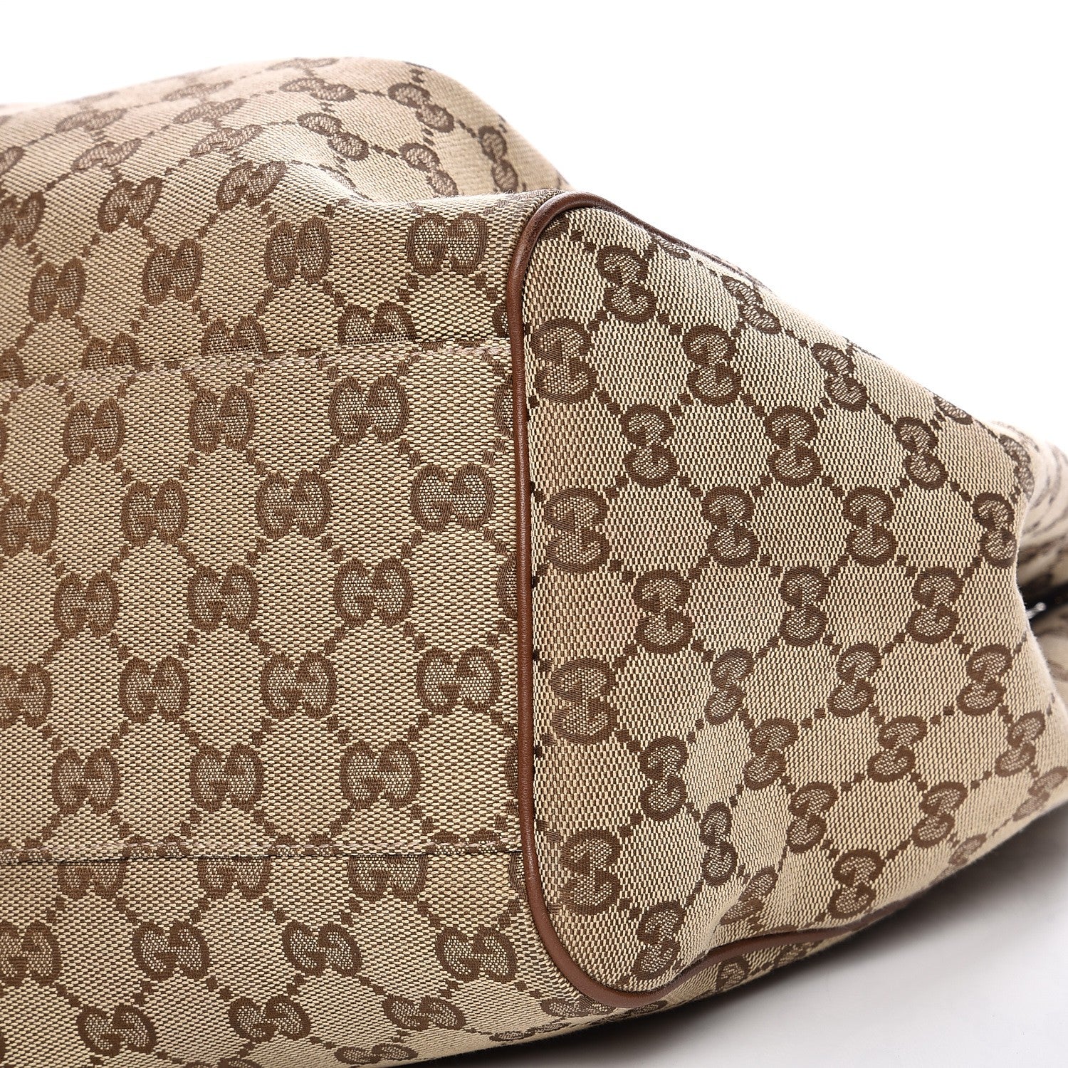 Gucci Monogram Large Sukey Tote Brown 11 of 11