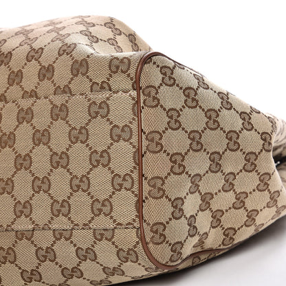 Gucci Monogram Large Sukey Tote Brown 11 of 11