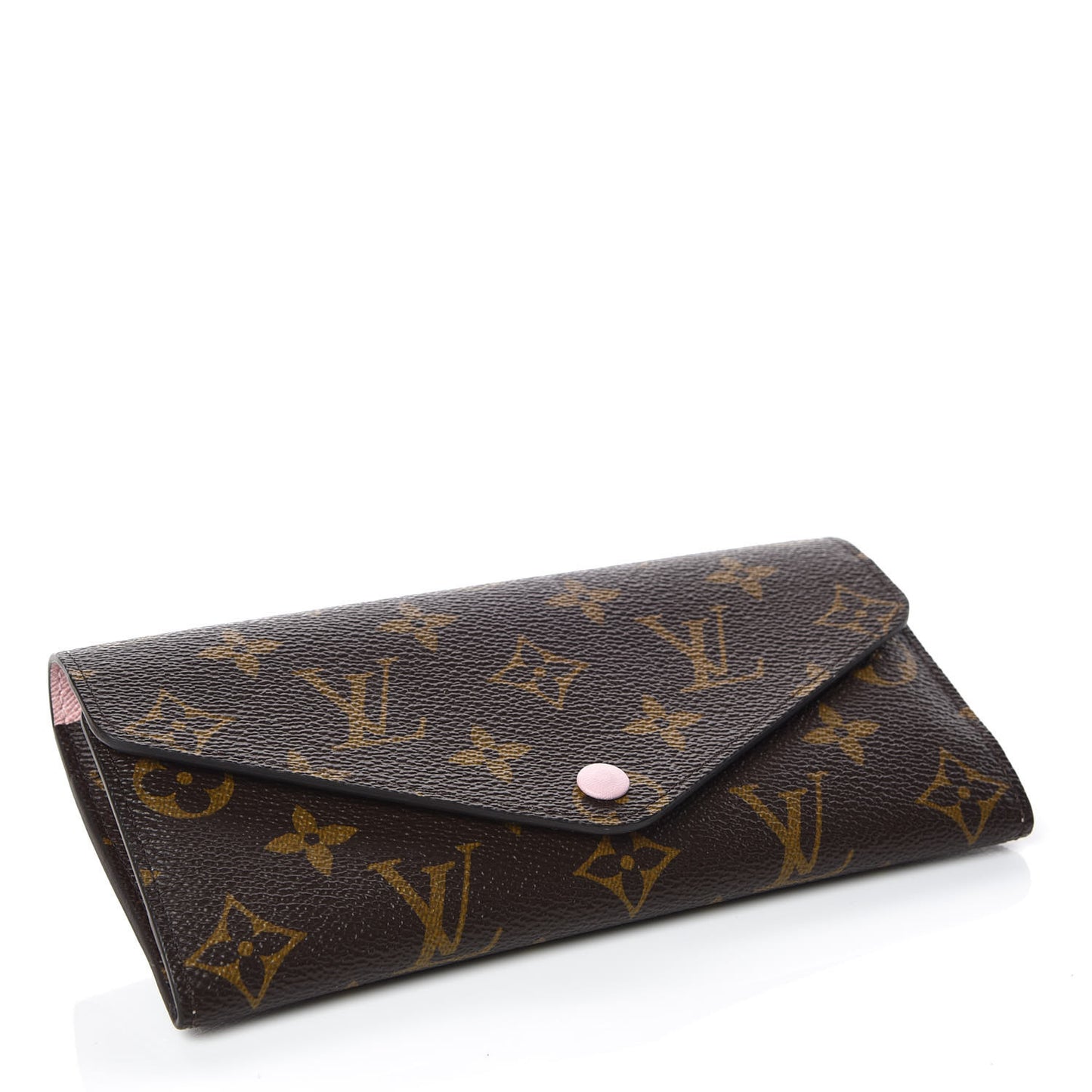 Monogram Josephine Wallet Rose Ballerine