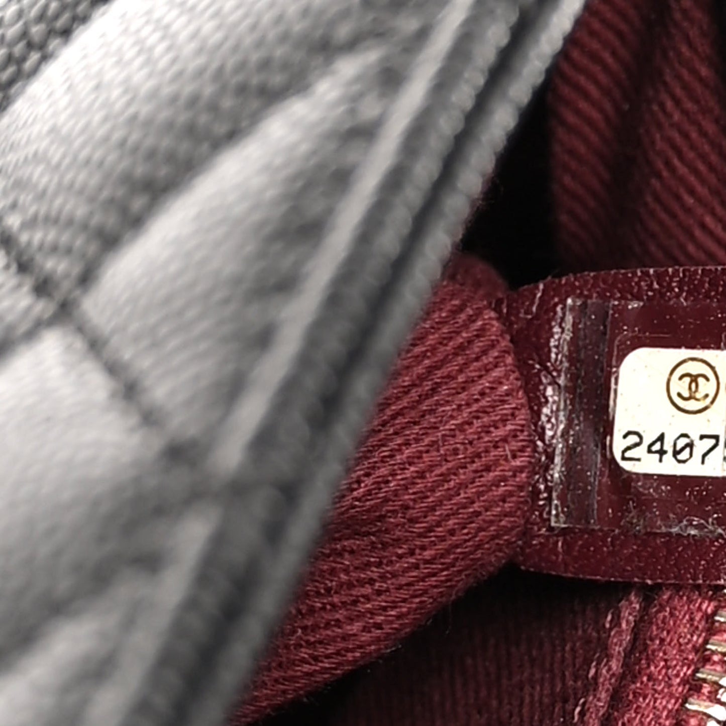 Caviar Quilted Small Coco Handle Flap Black