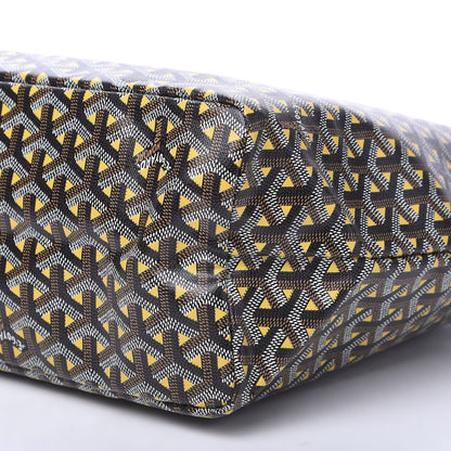 Goyard Goyardine Saint Louis Claire Voie PM Black Yellow 8 of 8