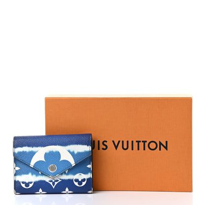 Louis Vuitton Monogram Escale Victorine Wallet Blue 12 of 12