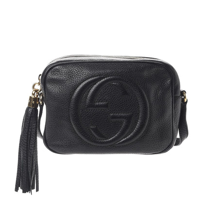 Gucci Pebbled Calfskin Small Soho Disco Bag Black 1 of 11