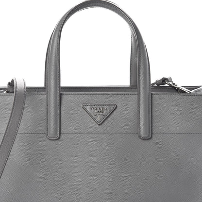Prada Saffiano Soft Tote Marmo 7 of 9