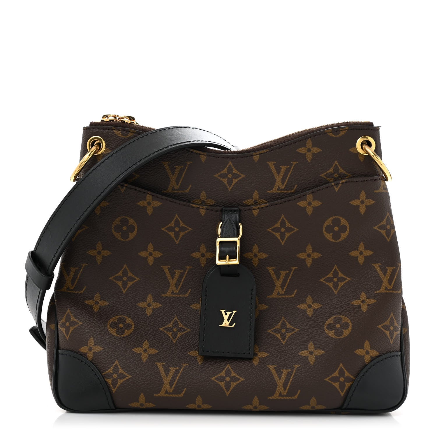 Louis Vuitton Monogram Odeon PM Black 1 of 12