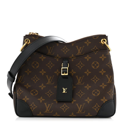Louis Vuitton Monogram Odeon PM Black 1 of 12